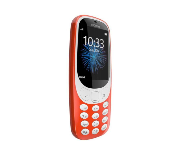 Nokia 3310 Dual SIM czerwony 3G - 363001 - zdjęcie 4